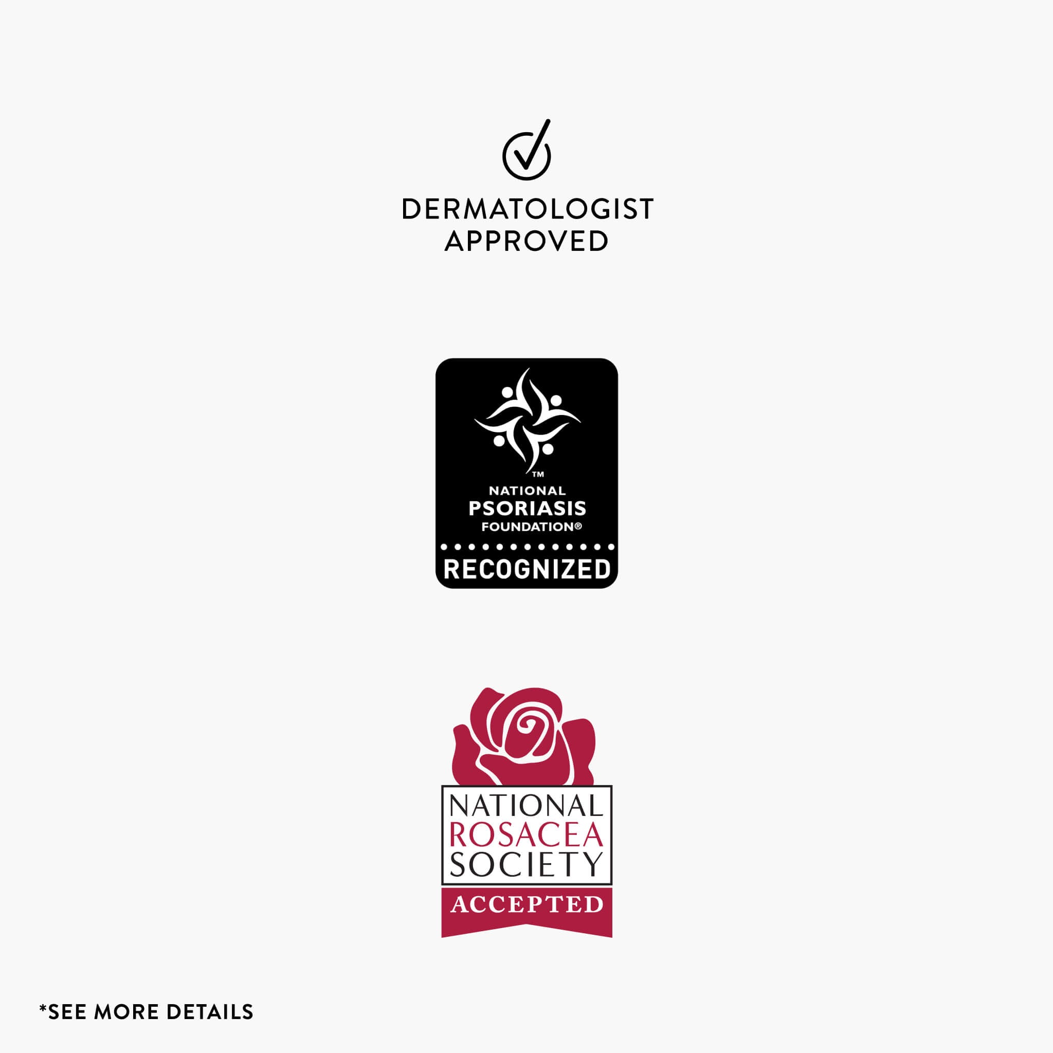 Award winning badges image 