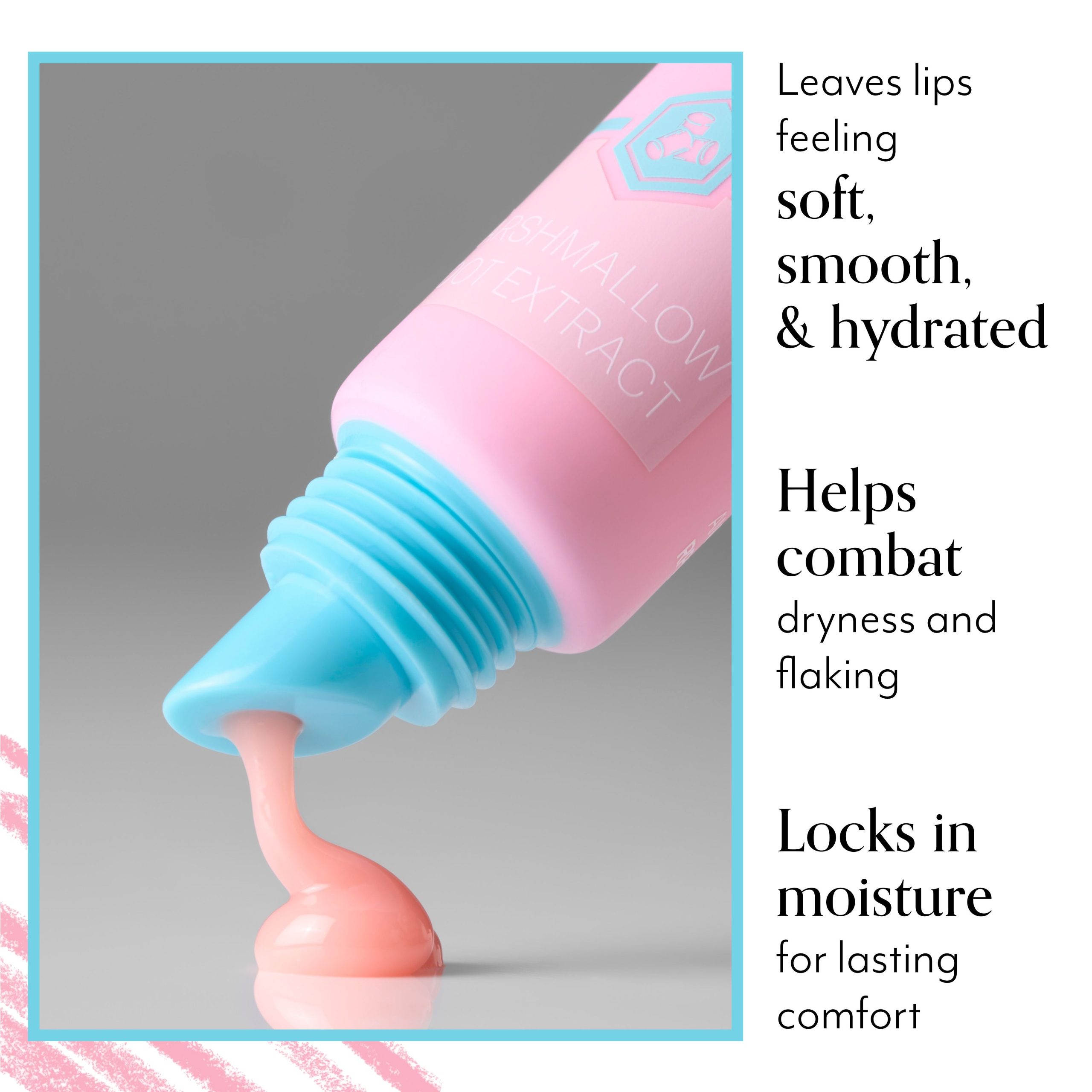 Mighty Marshmallow Hydrating Lip Mask with Marshmallow Root Extract - Image 3