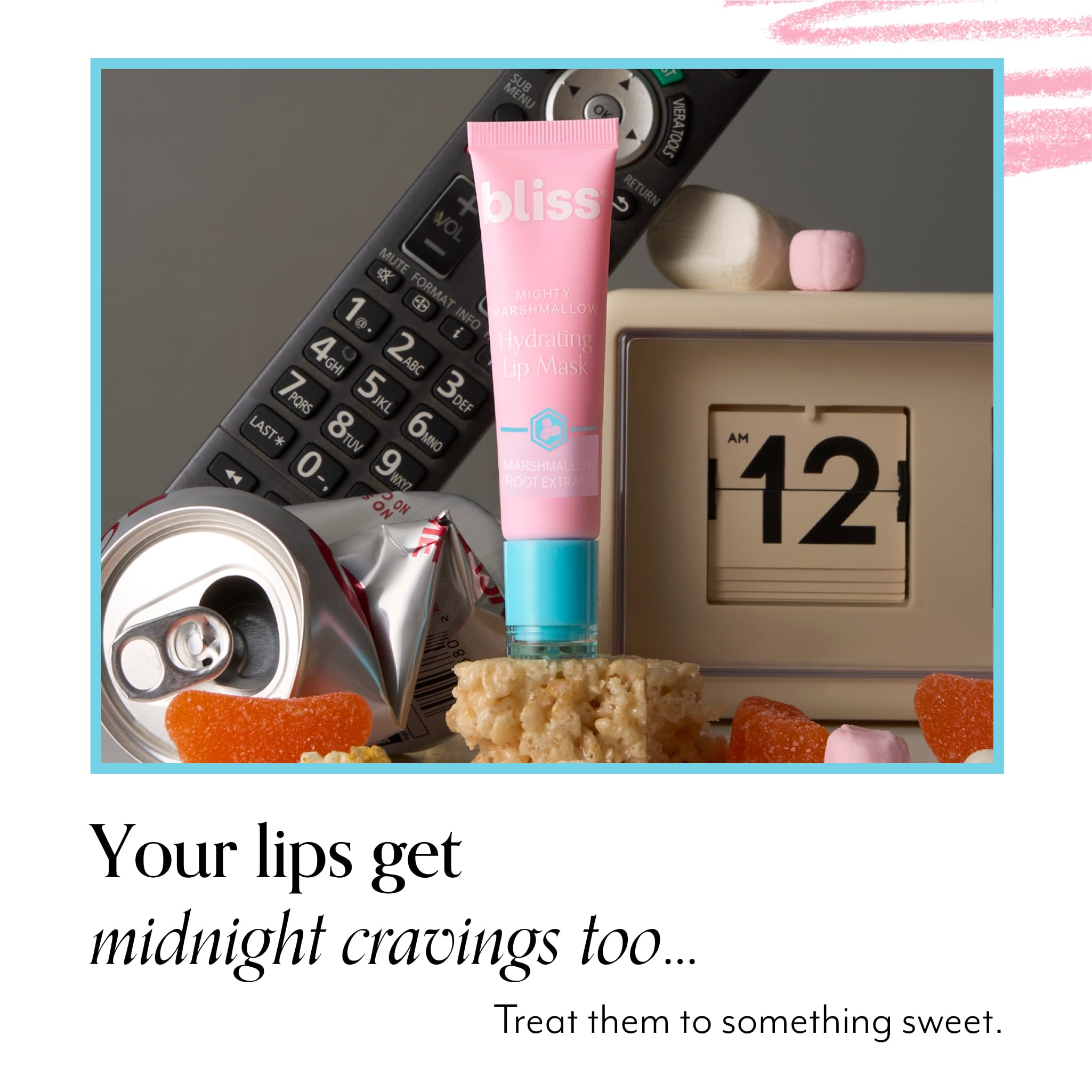 Mighty Marshmallow Hydrating Lip Mask with Marshmallow Root Extract - Image 7