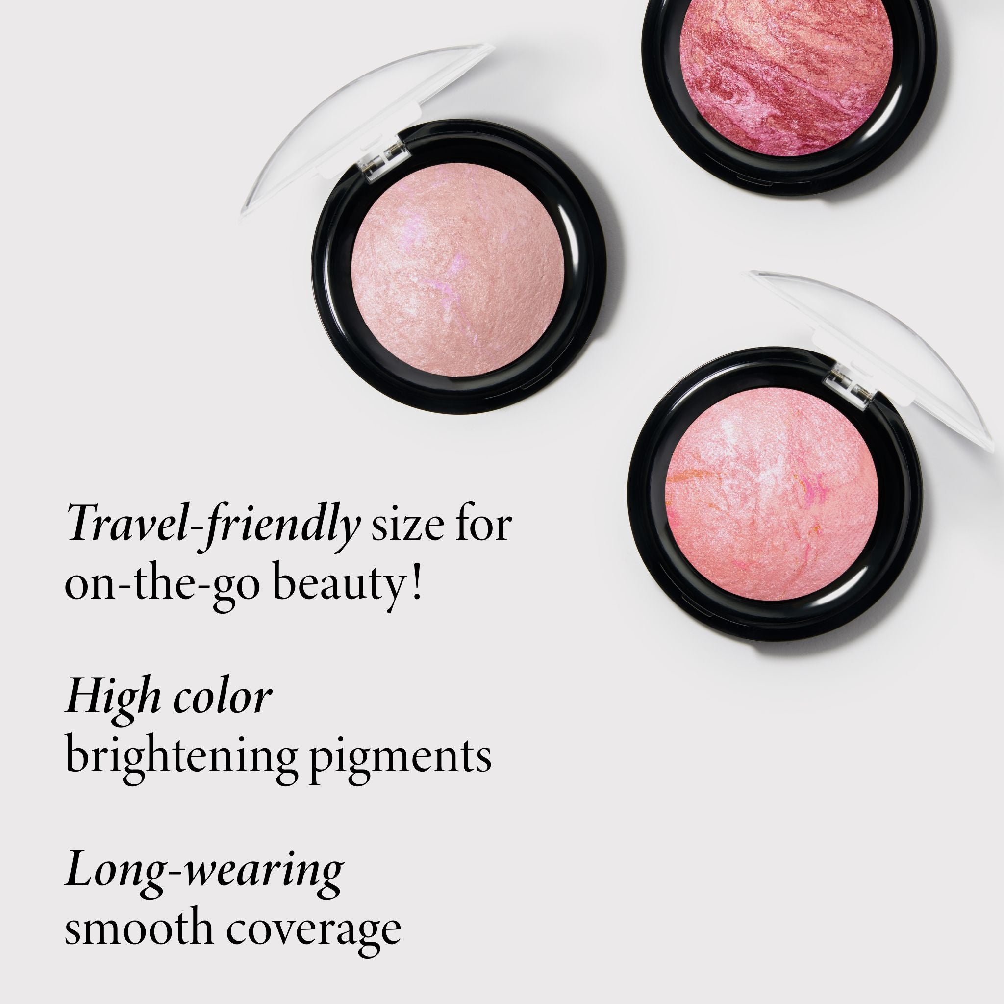 Baked Blush-n-Brighten Marbleized Blush Travel Size - Image 5