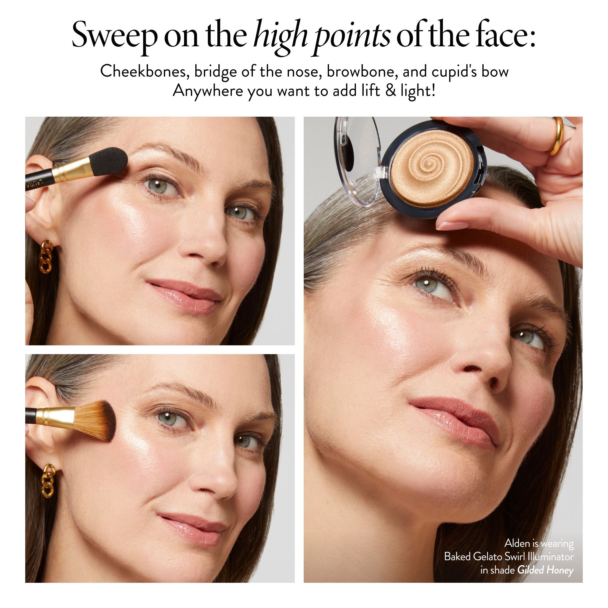 Baked Gelato Swirl Illuminator in Gilded Honey - Image 6