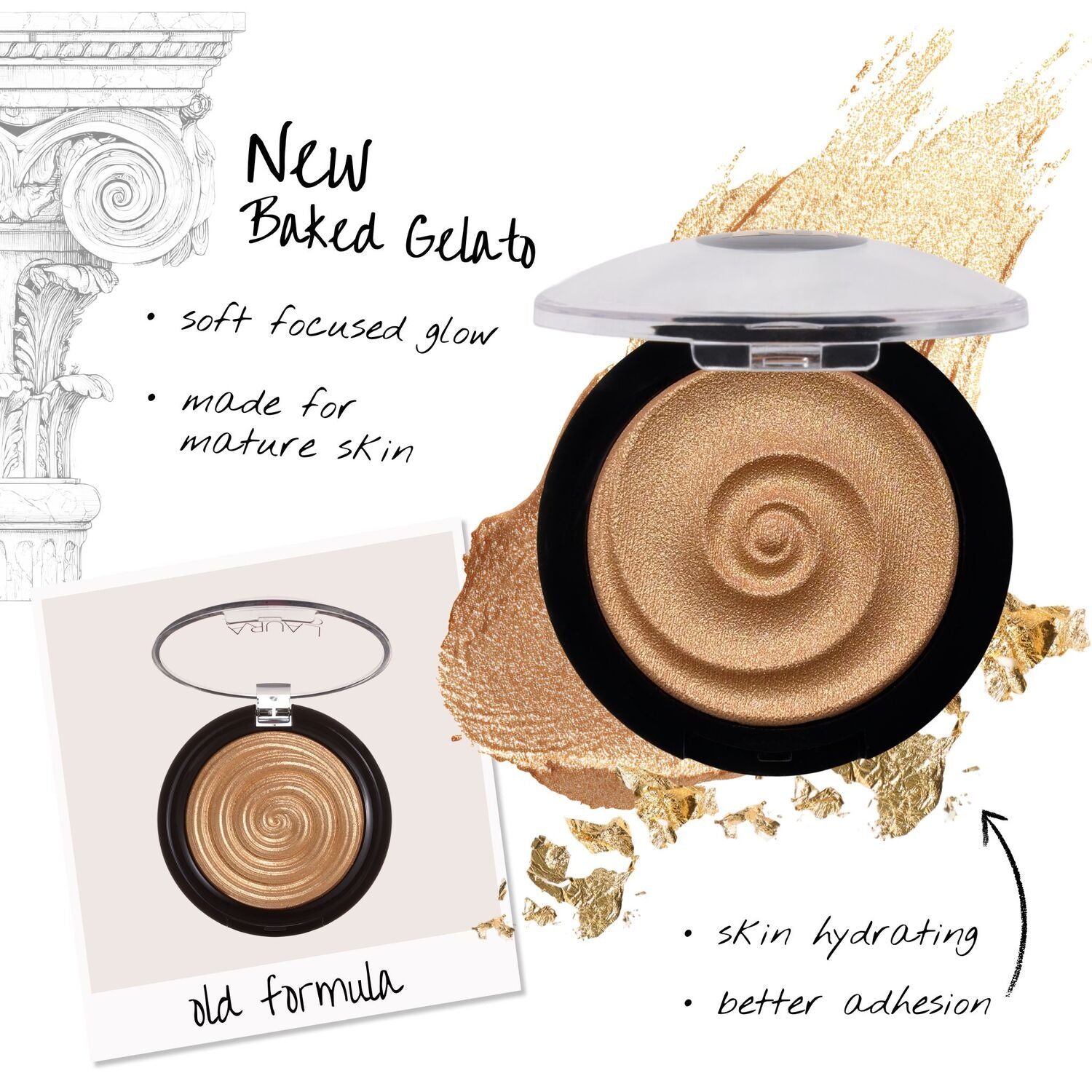 Baked Gelato Swirl Illuminator in Gilded Honey - Image 9